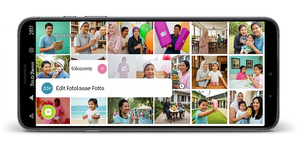 Antarmuka aplikasi Kolase Foto 2757 yang menarik dan user-friendly.