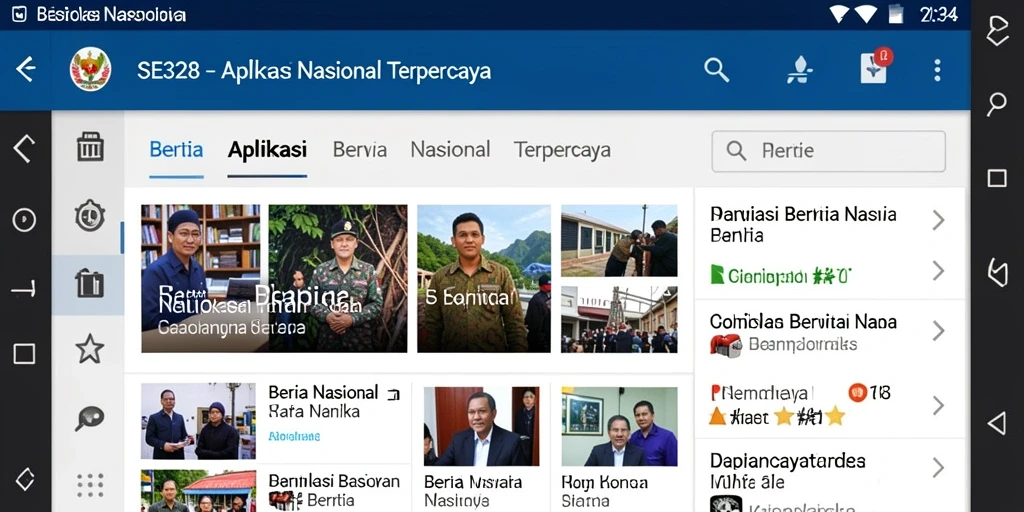 Tampilan antarmuka SE328 yang modern dan responsif.